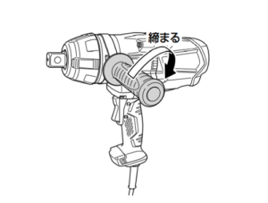 HiKOKI　インパクトレンチ　WR 22SE　サイドハンドル3
